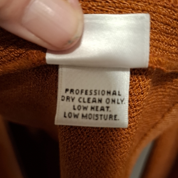 St. John Sport Burnt Orange Wool Blend Jacket Blazer Size Medium - Picture 9 of 10